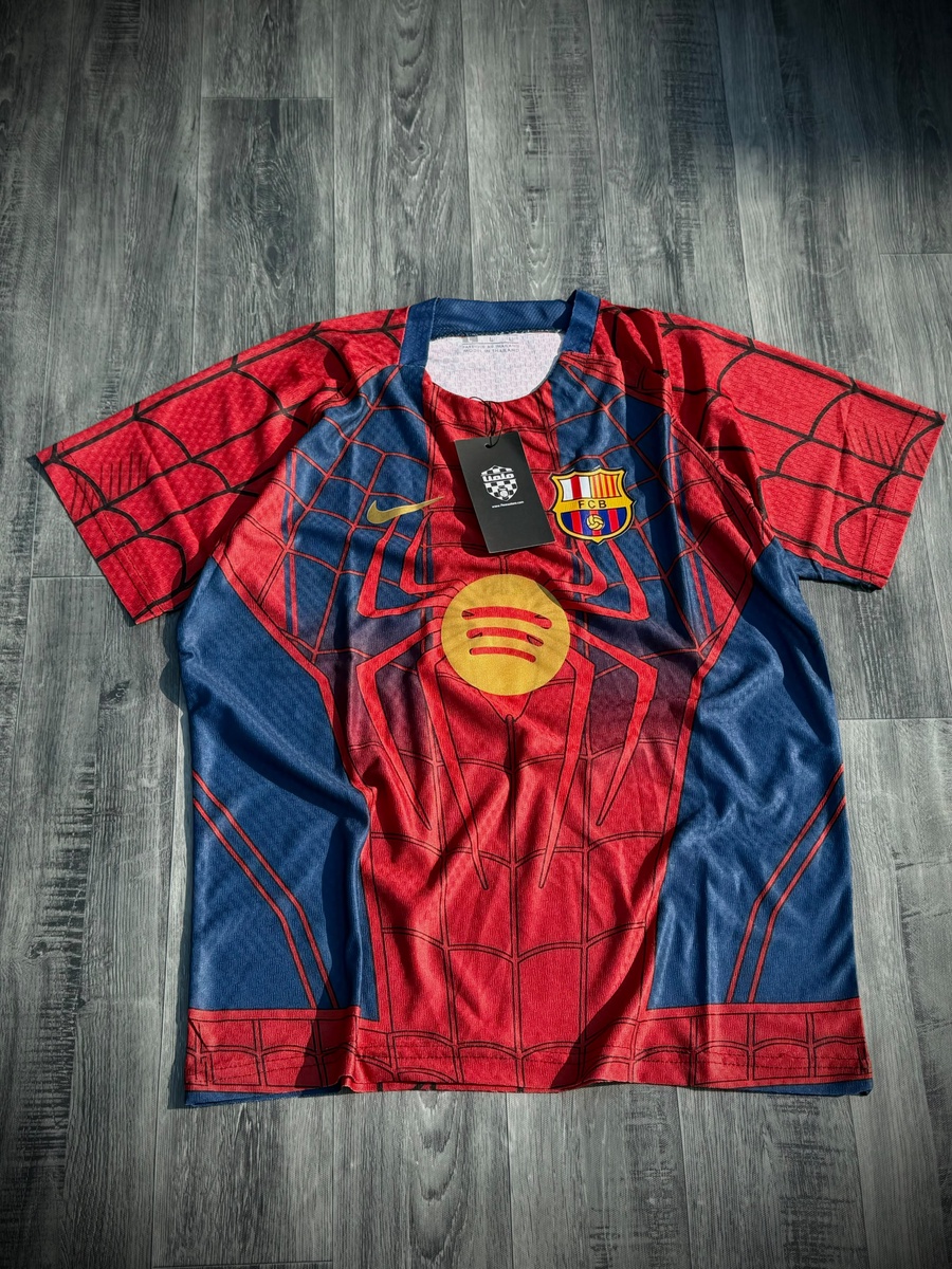 تيشيرت برشلونة التخيلي سبايدر