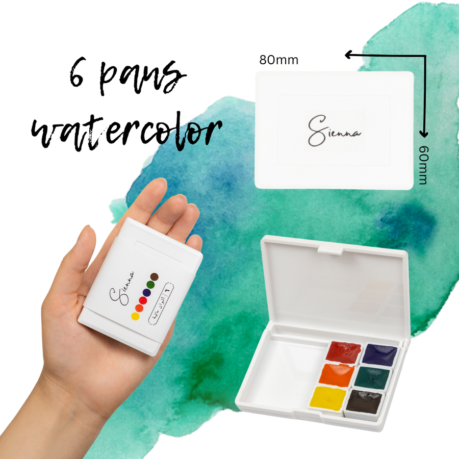 Watercolor palette 6