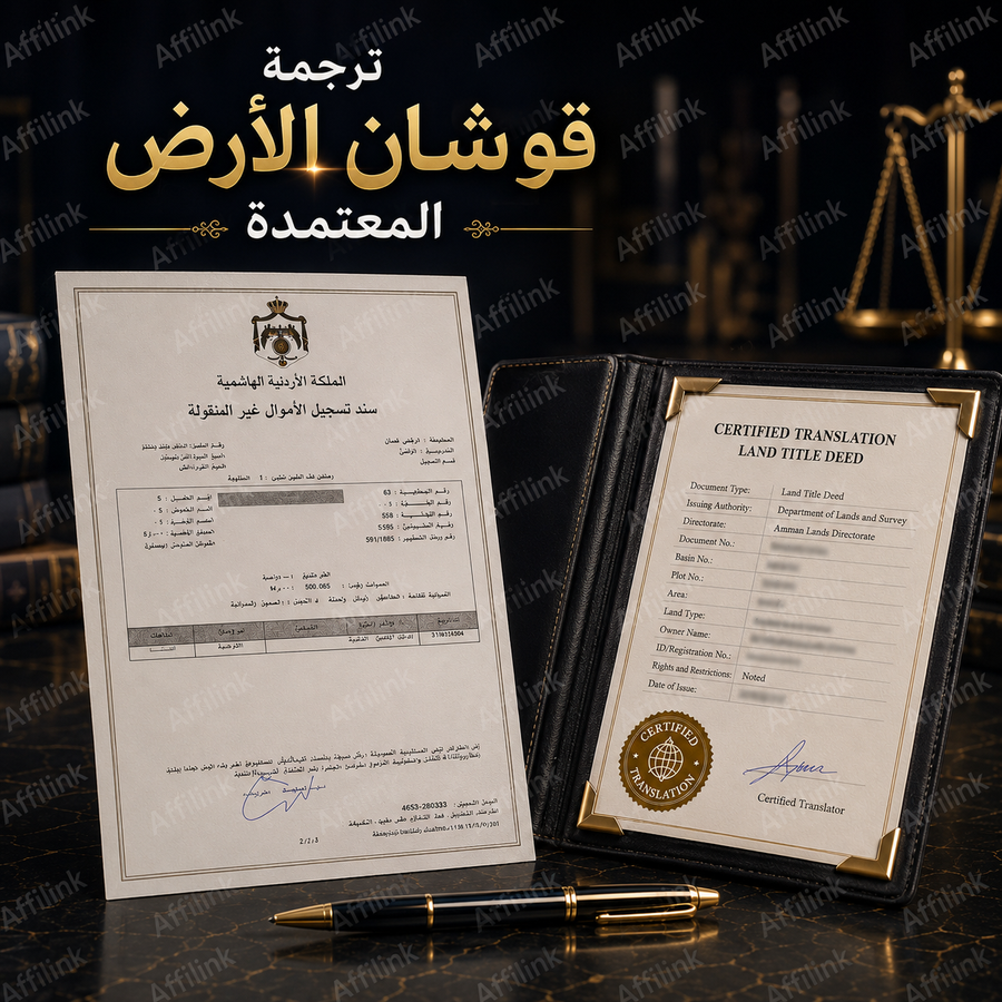 ترجمة قوشان الأرض المعتمدة