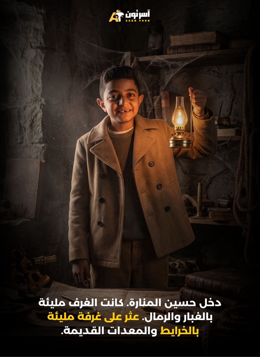حسين ومفتاح المنارة الضائعة