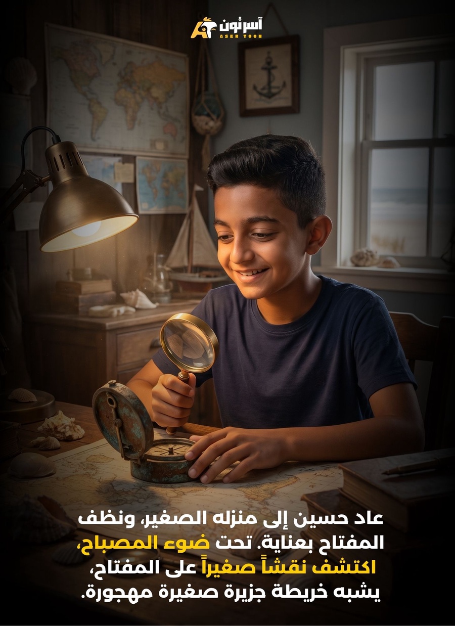 حسين ومفتاح المنارة الضائعة
