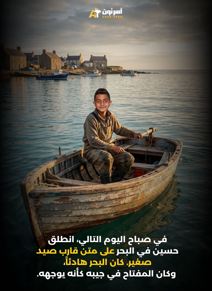 حسين ومفتاح المنارة الضائعة