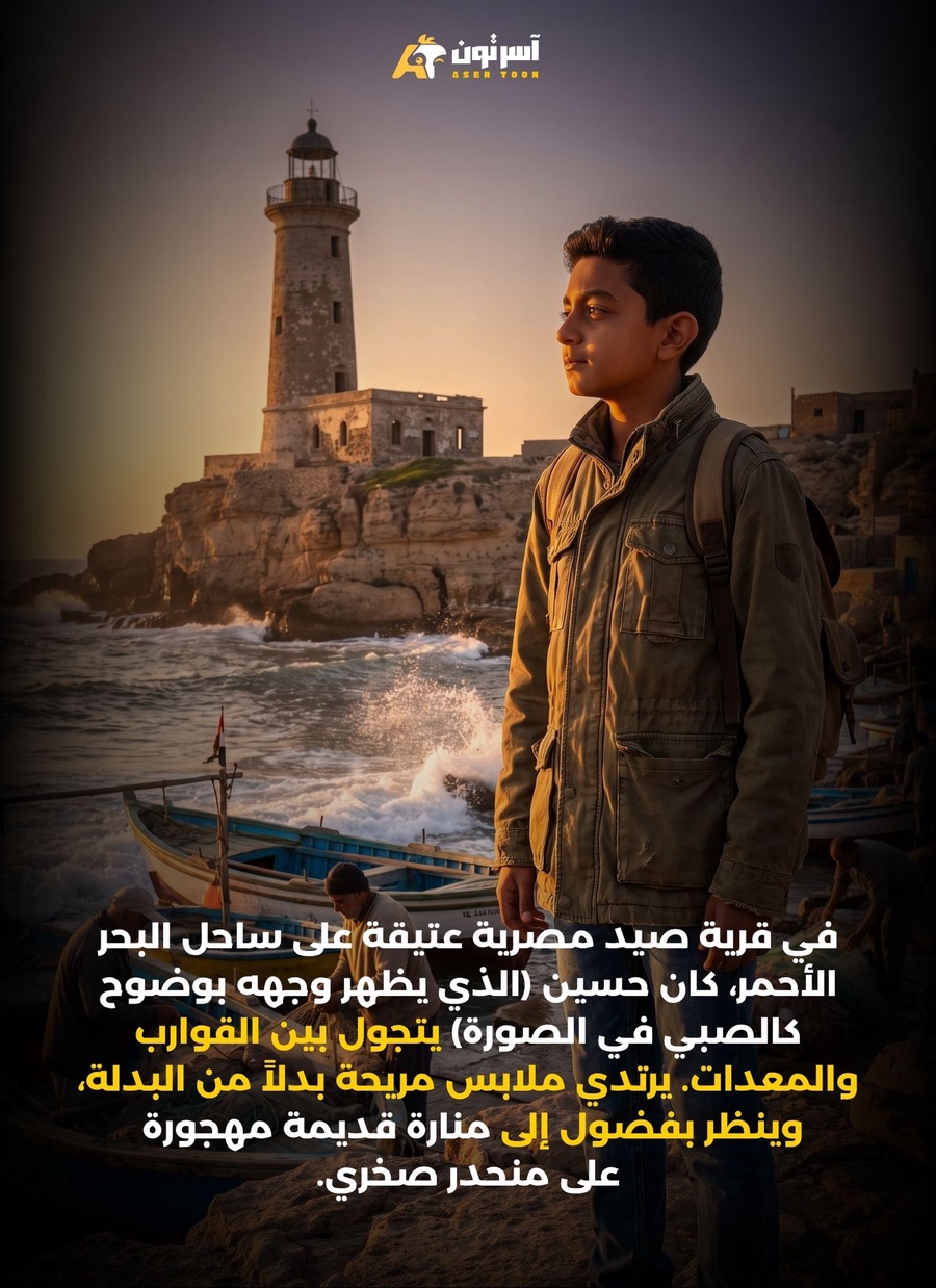 حسين ومفتاح المنارة الضائعة
