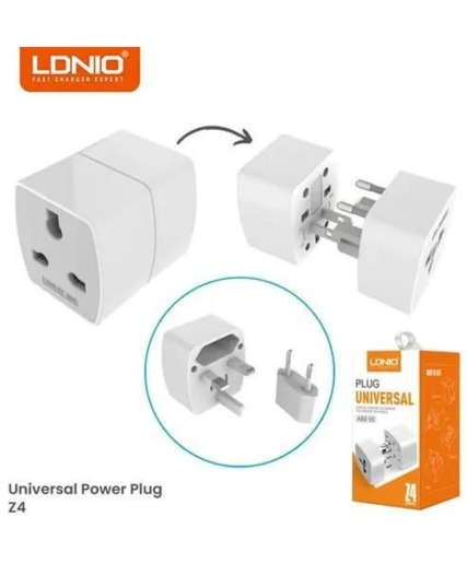  Ldnio Z4 Universal Plug Adapter 6A