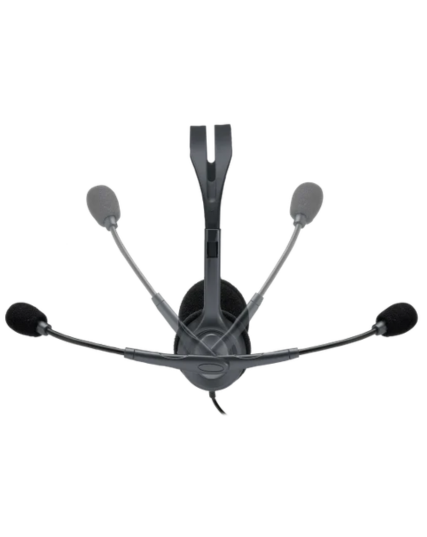 Logitech H111 Wired Stereo Headset | Noise-Canceling Multi-Device Mic