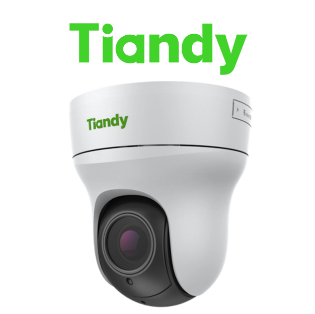 كاميرا PTZ Tiandy TC-NH3204IE بدقة 2 ميجابكسل وزوم بصري 4X وتقنية Starlight للمراقبة الذكية