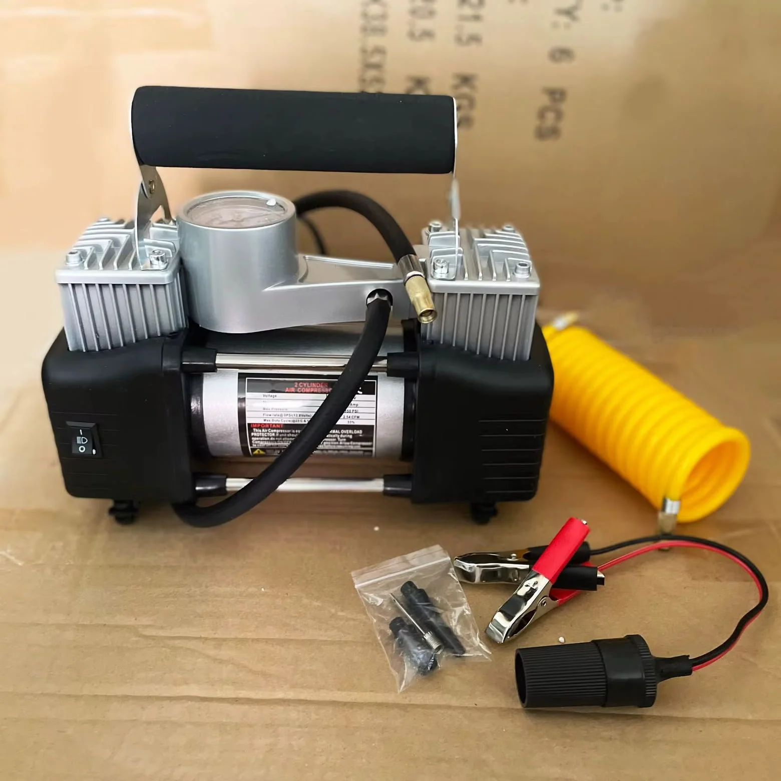 Car Twin Cylinder Air Compressor-K2C
