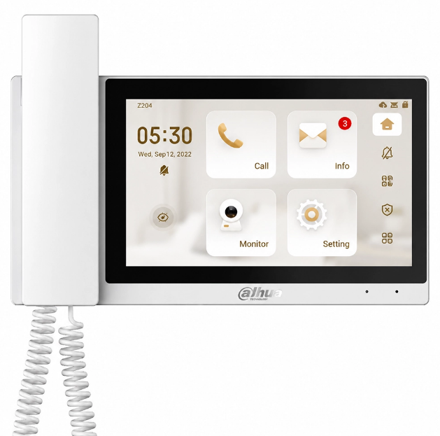 شاشة Dahua DHI-VTH5421E(W)-H IP Wi-Fi مقاس 7 بوصة