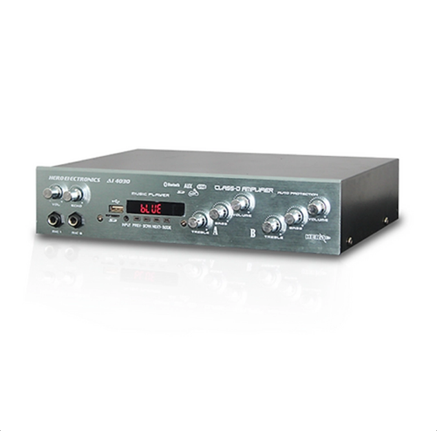 أمبليفاير Hero AL-4030 بقدرة 120 وات وتحكم مستقل بـ4 قنوات
