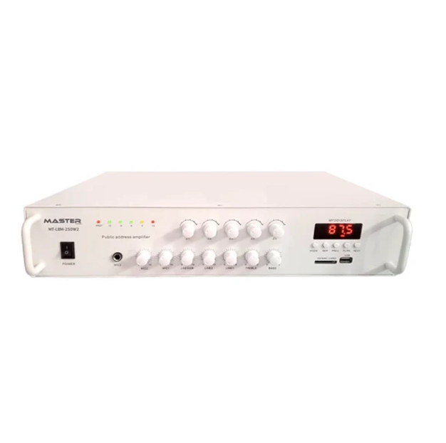 أمبليفاير MASTER MT-LBM-250W2 بقدرة 250 وات وتحكم مستقل في 5 قنوات