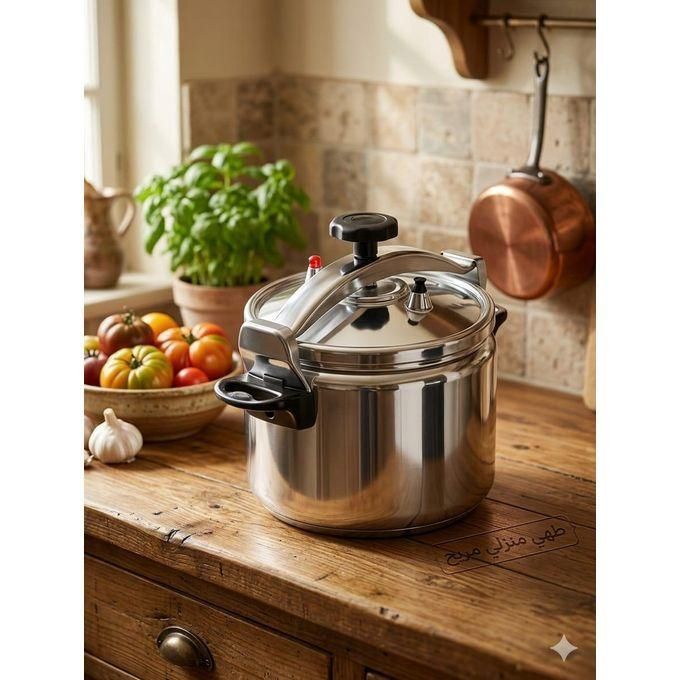 Aluminum Pressure Cooker 9L – Fast & Safe Cooking