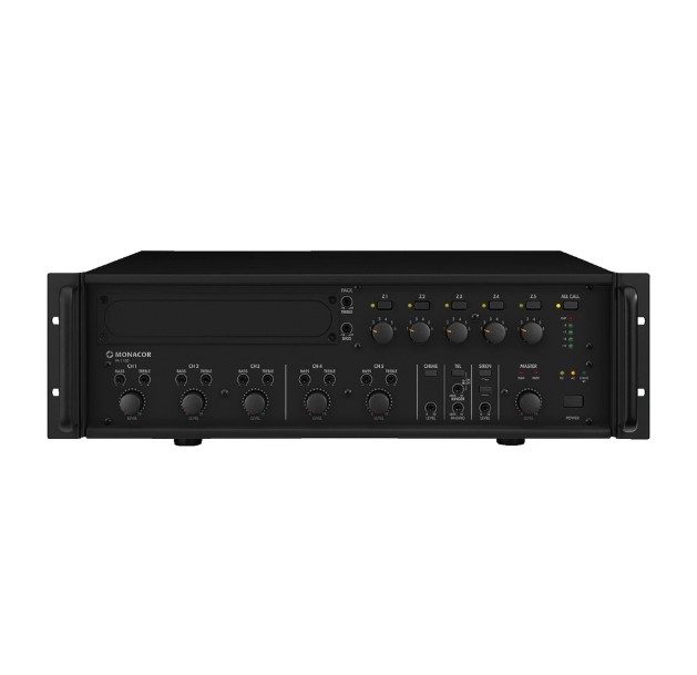عرض المطاعم والكافيهات | ZABKZ Mixer Amplifier PA1120 و 10 سماعات حائط ZABKZ WL351II 10W