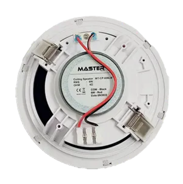 سماعة سقف 606LMC صوت نقي تصميم أنيق نظام 100V احترافي