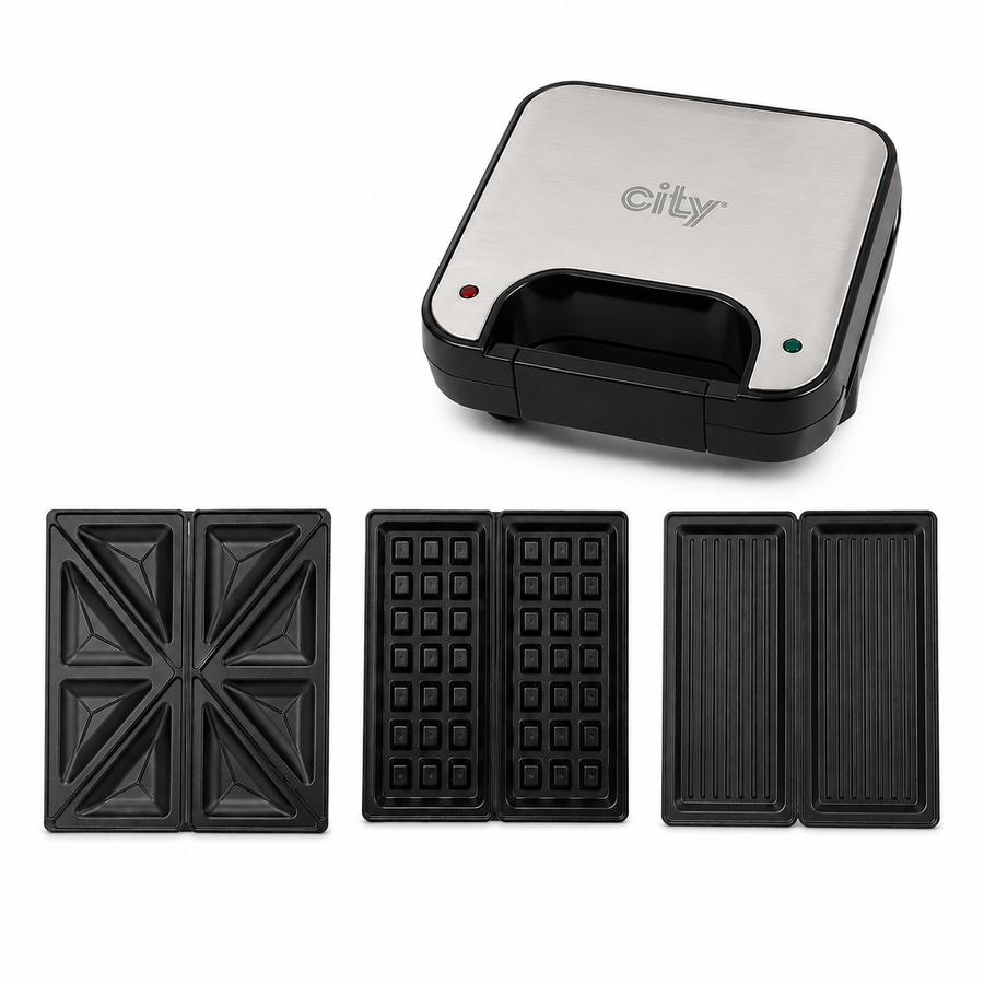 Multifunctional SANDWICH MAKER 3 IN 1 (Grill ,Toast, Waffle) 