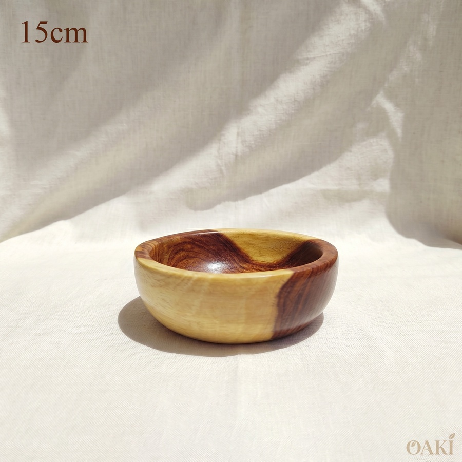 Rosewood Wooden Serving Bowl (15cm) - Handmade | OAKi