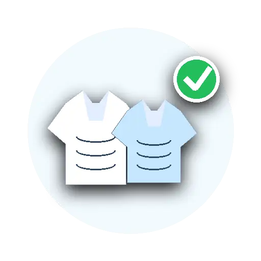 👕 مناسب لمعظم الملابس