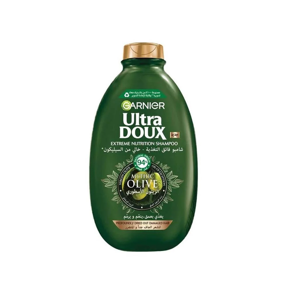 بلسم غارنييه الترا دو Garnier Ultra Doux لترطيب وتنعيم الشعر - تركيبة مغذية 360 مل