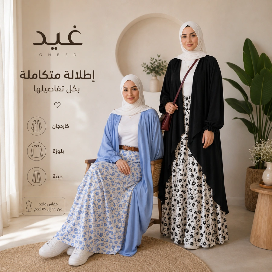 طقم كاجوال شيك مكوّن من ( كاردجان - جيبه - بلوزه ) 01