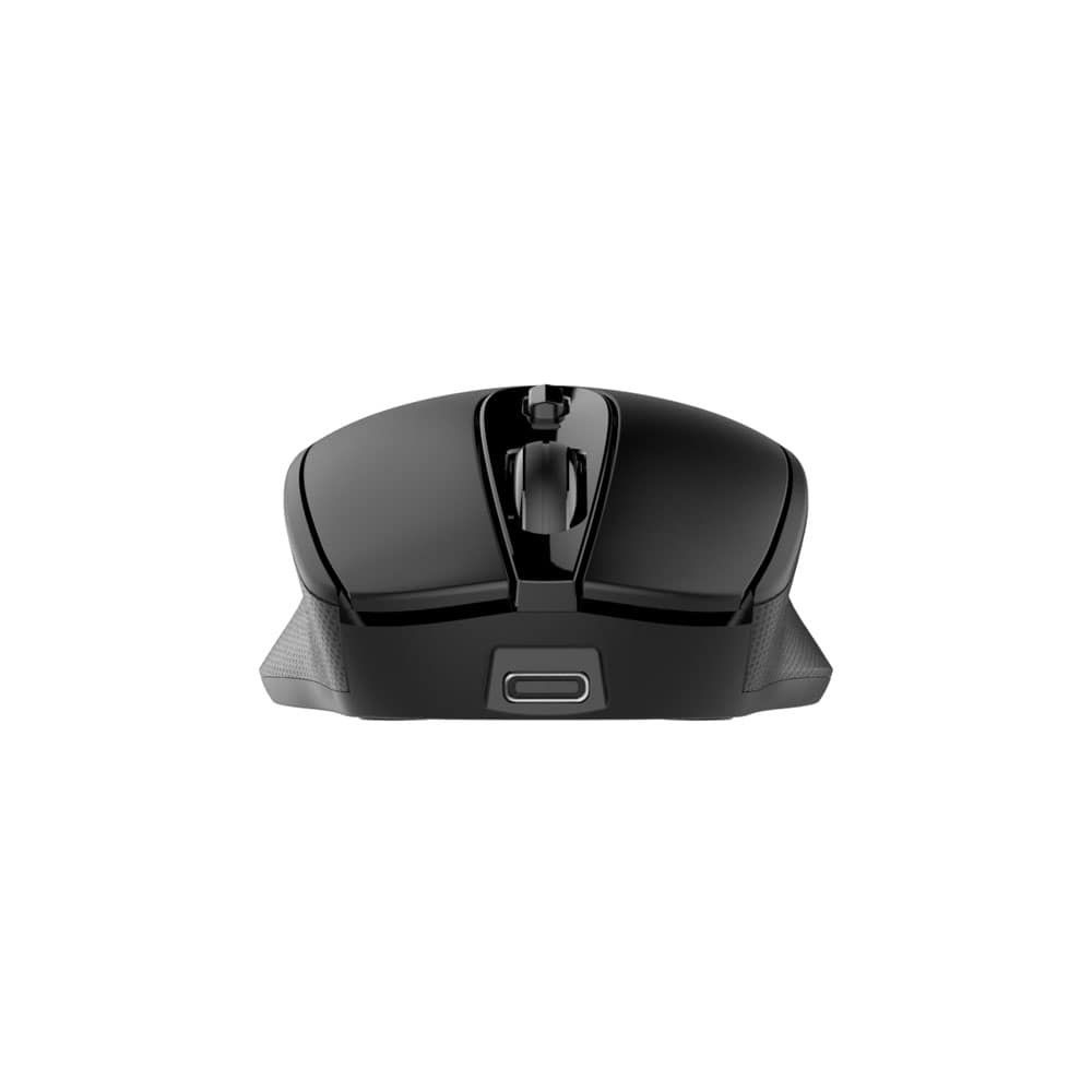 2B (MO186)Dual Mode Bluetooth 2.4GHz Mouse 800-1200-1600-2400 DPI with Rechargeable Battery - Black
