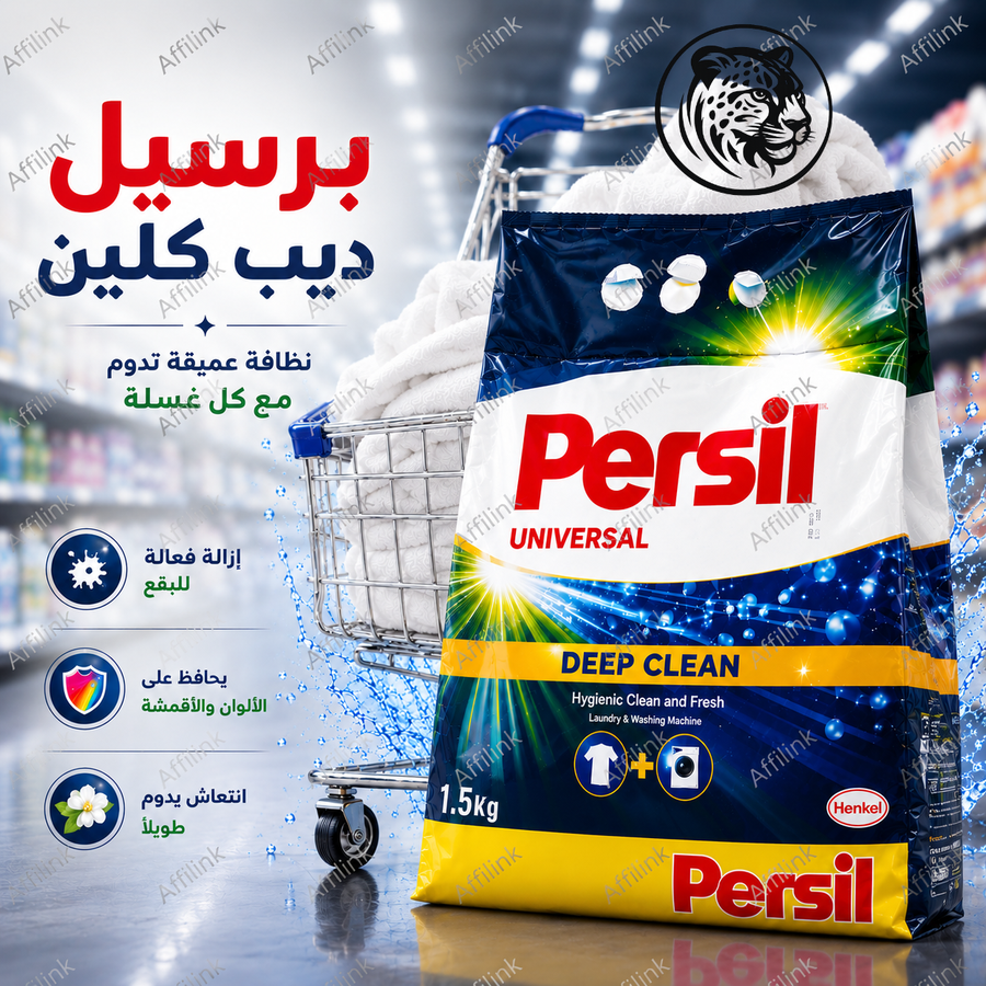 برسيل ديب كلين – قوة تنظيف عميقة تمنح ملابسك نظافة تدوم