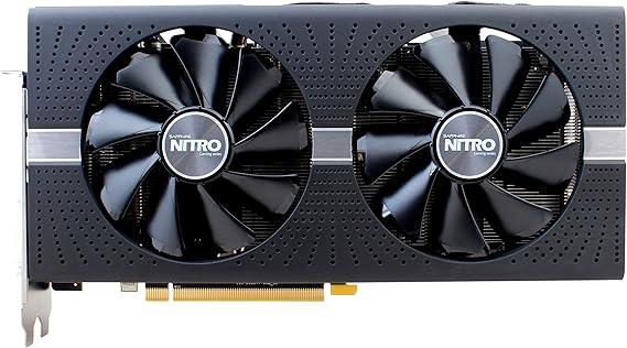 SAPPHIRE NITRO+ RX 570 8G DDR5 كسر زيرو برشامة المصنع كرتونة وكتالوجات