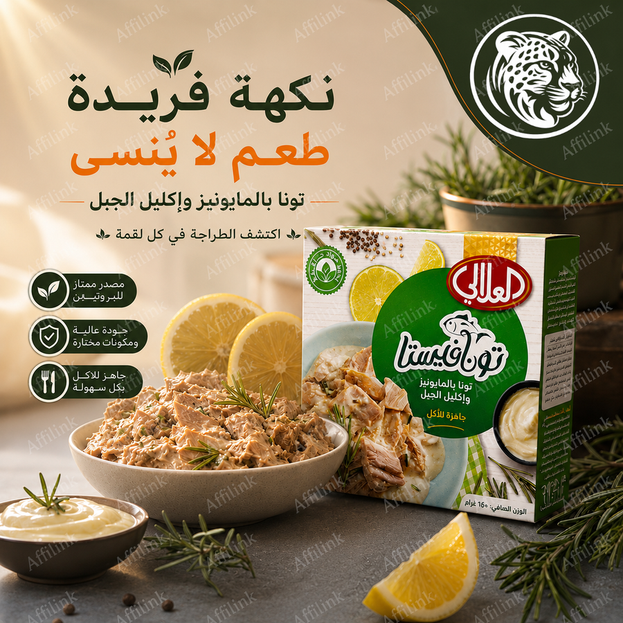 تونا فيستا بتوابل الكبسة – طعم عربي غني في كل لقمة