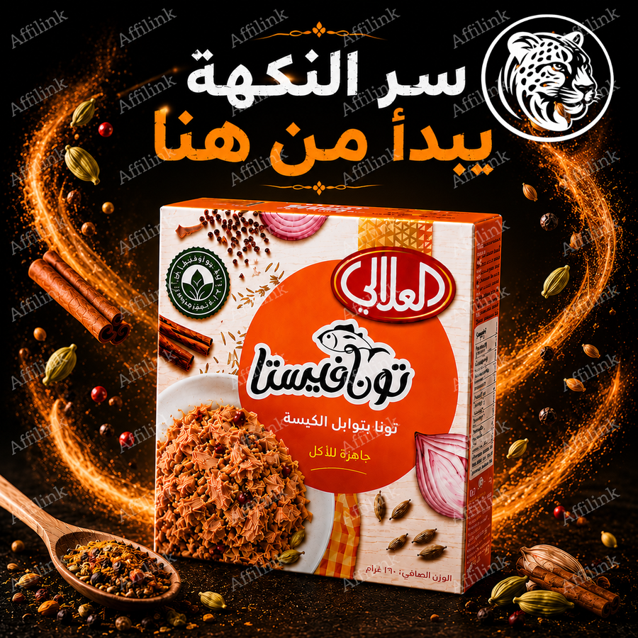 تونا فيستا بتوابل الكبسة – طعم عربي غني في كل لقمة