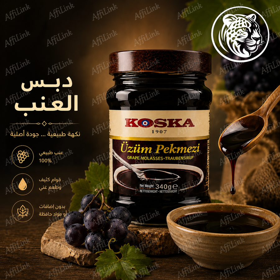 استمتع بمذاق العنب المركز والطعم الذي لا يُقاوم