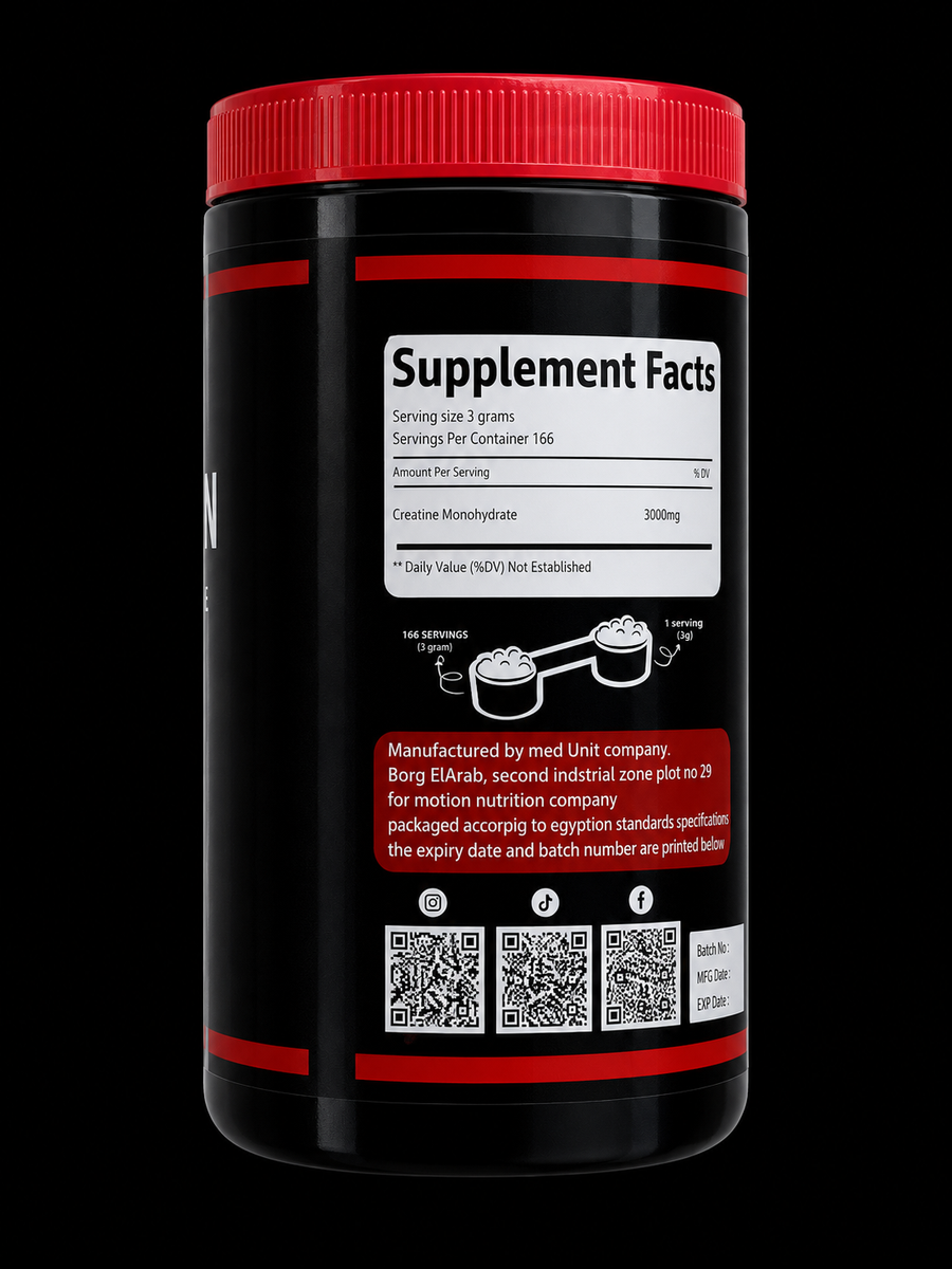  Pure Creatine Monohydrate 500g