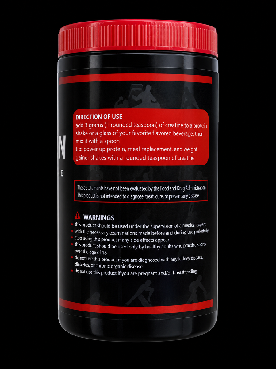  Pure Creatine Monohydrate 500g
