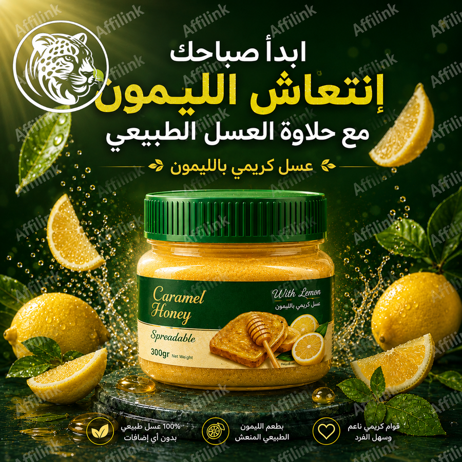 عسل كريمي بالفراولة الطبيعية – قوام ناعم ومذاق فاخر في كل ملعقة