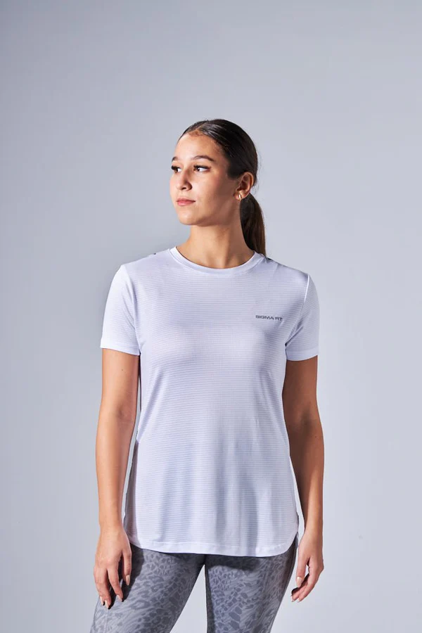 LiteRun Performance Tee White