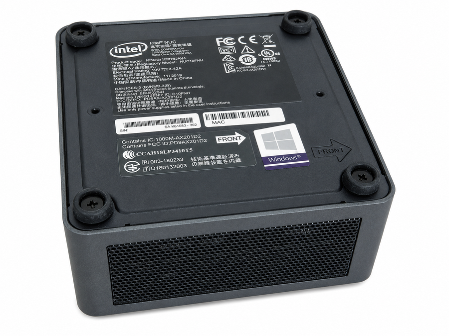 Intel NUC8BEB Core i5-8259U - Ram 8 - SSD 256- Intel iris HD Graphics