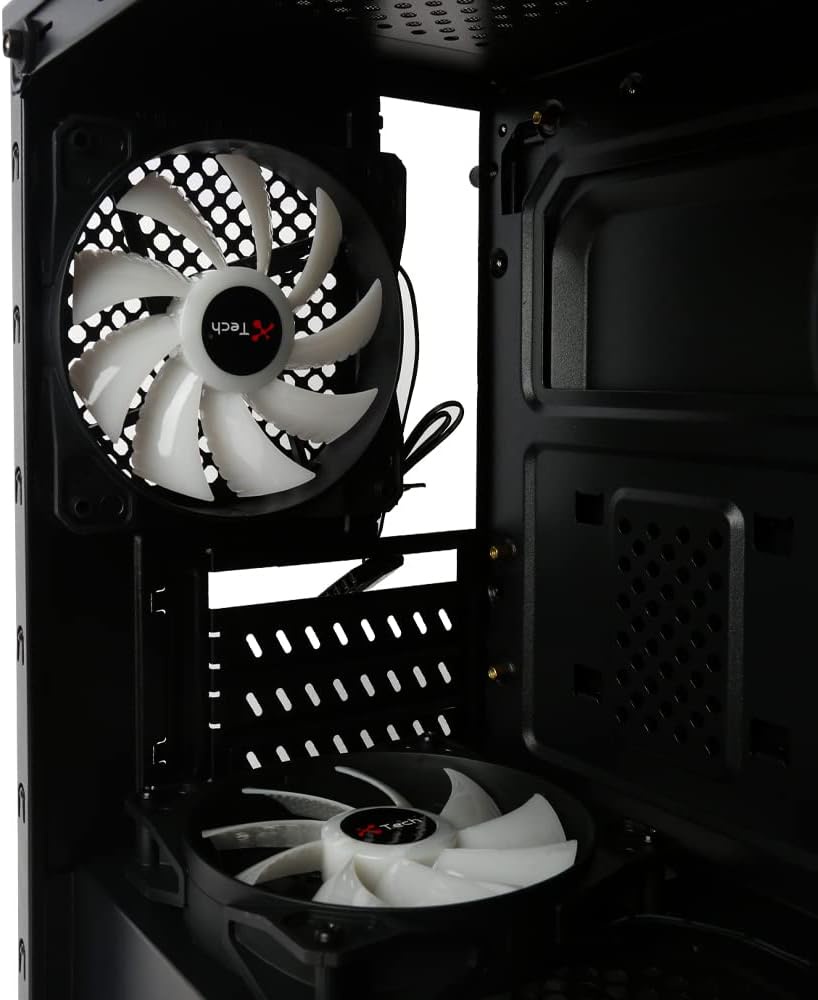 كيسة كمبيوتر جيمينج للتجميع X-Tech G350_2 RGB Mid Tower (فارغة)