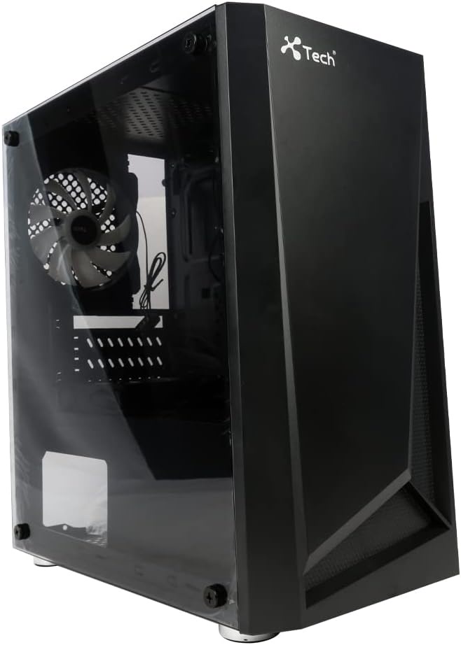 كيسة كمبيوتر جيمينج للتجميع X-Tech G350_2 RGB Mid Tower (فارغة)