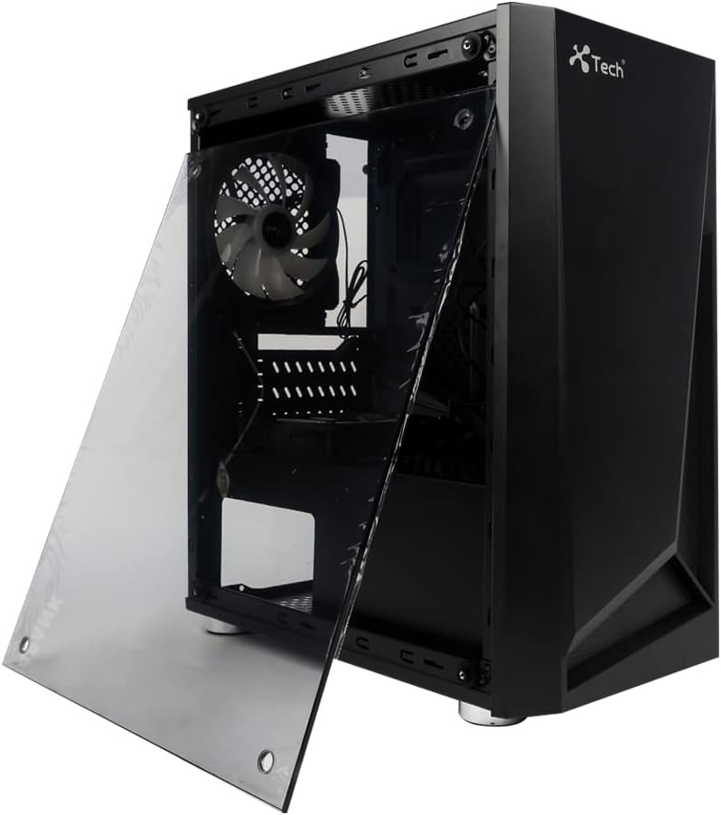 كيسة كمبيوتر جيمينج للتجميع X-Tech G350_2 RGB Mid Tower (فارغة)