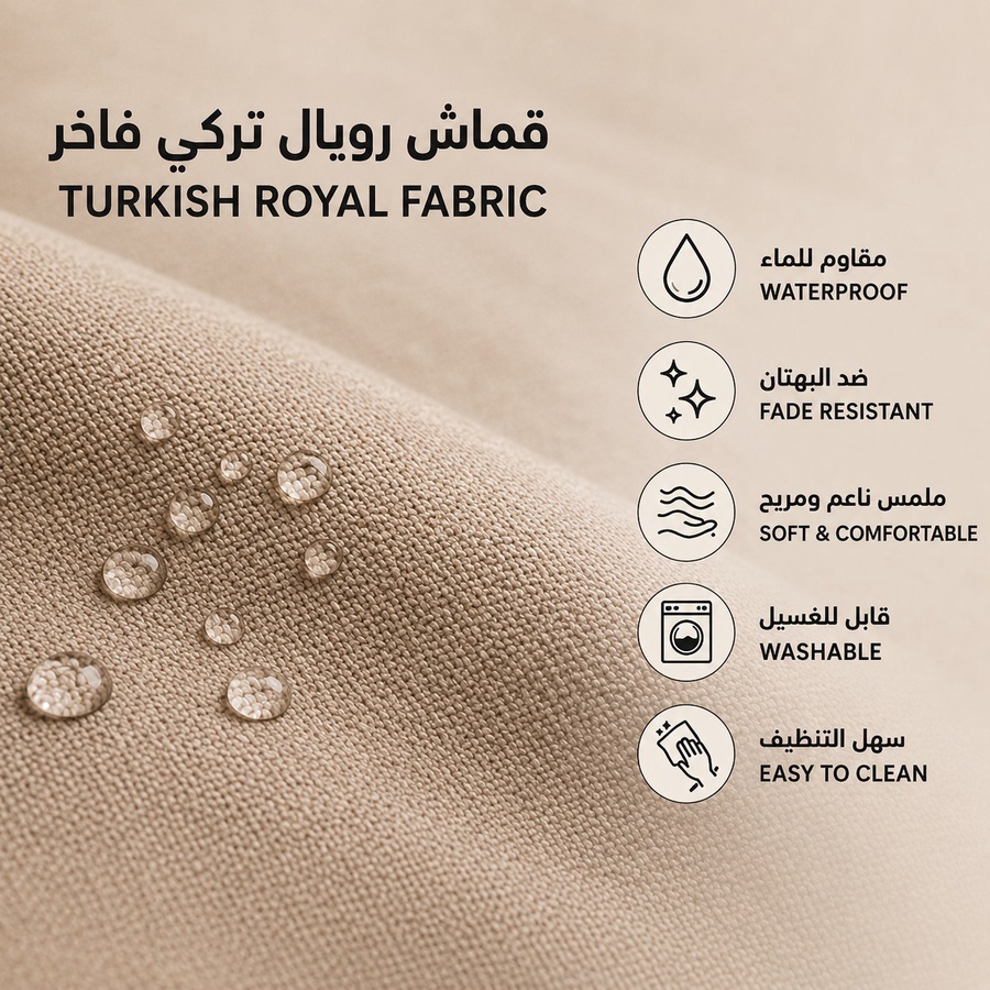 فورنكسو - FURNIXO كنبة سرير قابلة للتحويل 2 في 1 – إسفنج مضغوط بدون أخشاب – لون #07 - مينت جرين