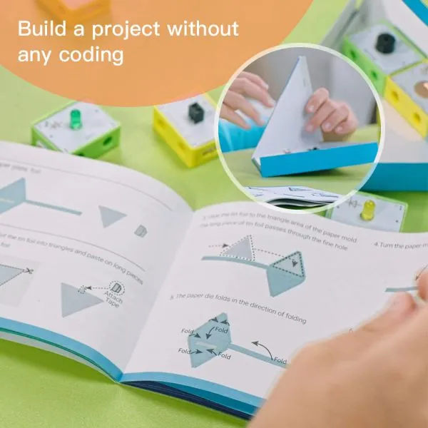 مجموعة البداية لمشروعات ستيم الألكترونية|Hello Kit with 7 modules, STEM Project Toys
