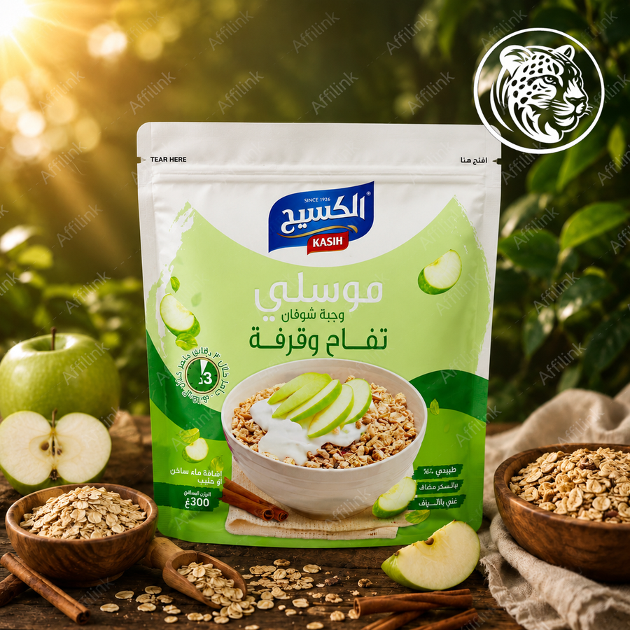 موسلي الشوكولاتة من الكسيج – طاقة يومك بطعم فاخر