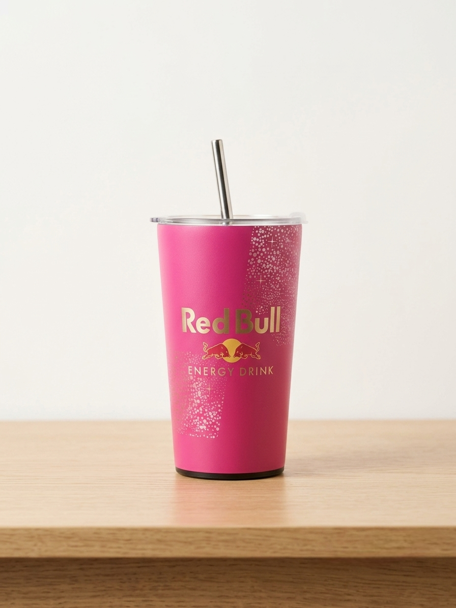 Glow & Go Red Bull Cup (مج ريد بول المضيء)