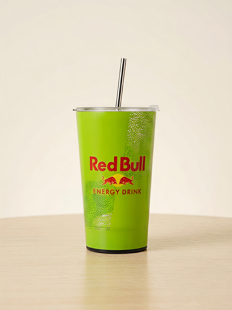 Glow & Go Red Bull Cup (مج ريد بول المضيء)