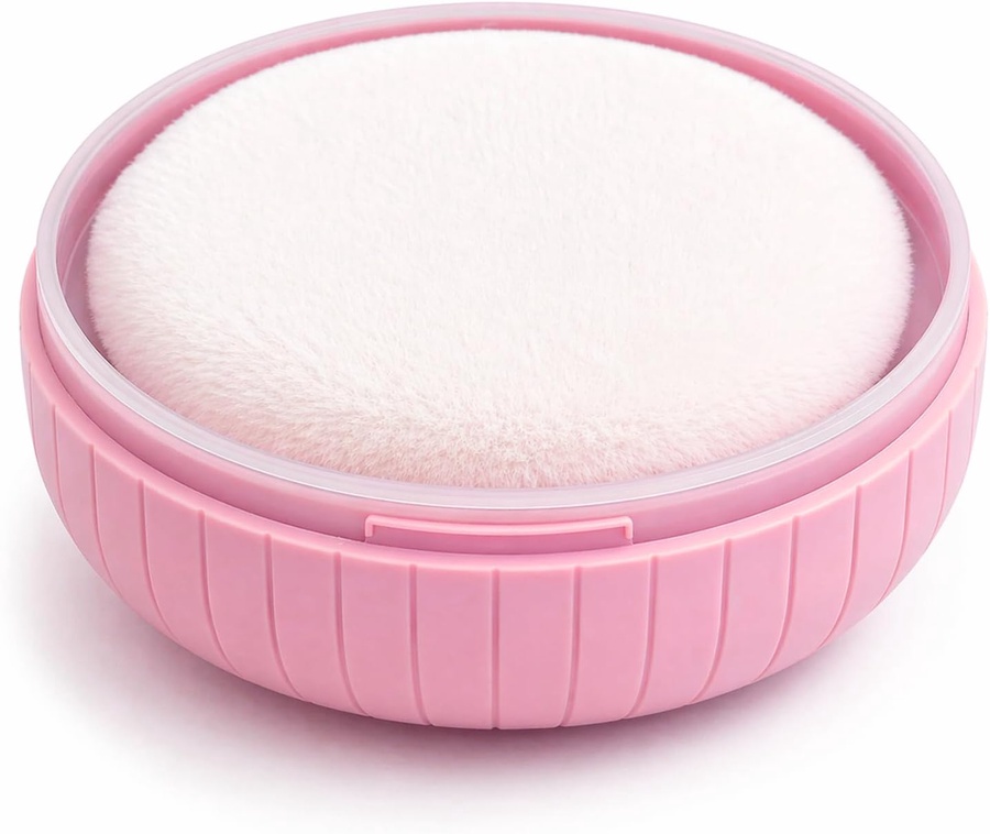 Rose Berry - Dusting Powder With Puff for the Body