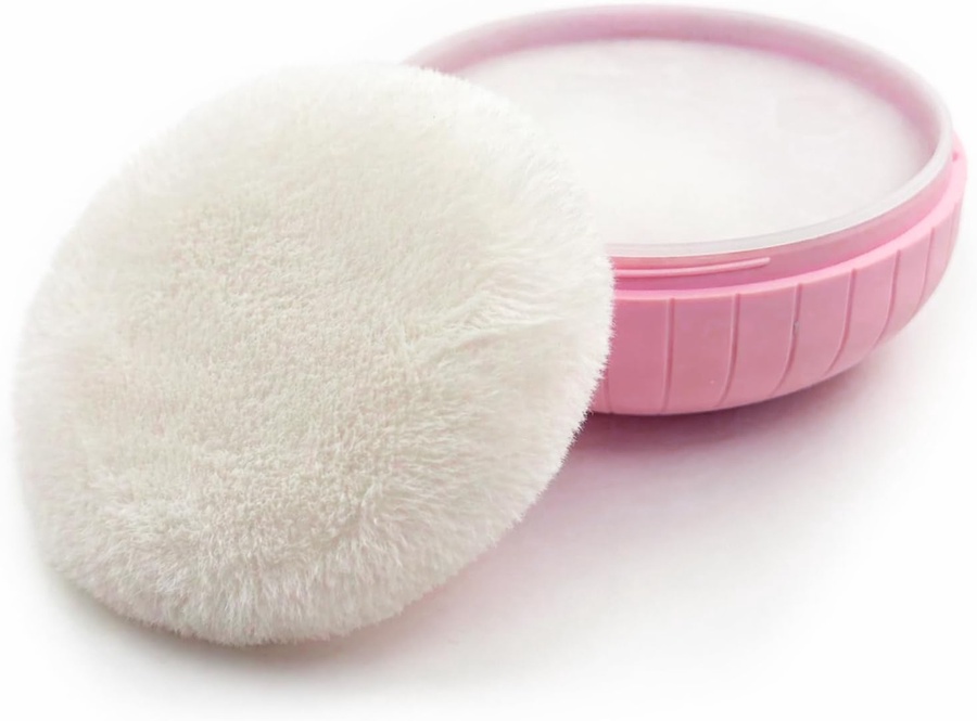 Rose Berry - Dusting Powder With Puff for the Body