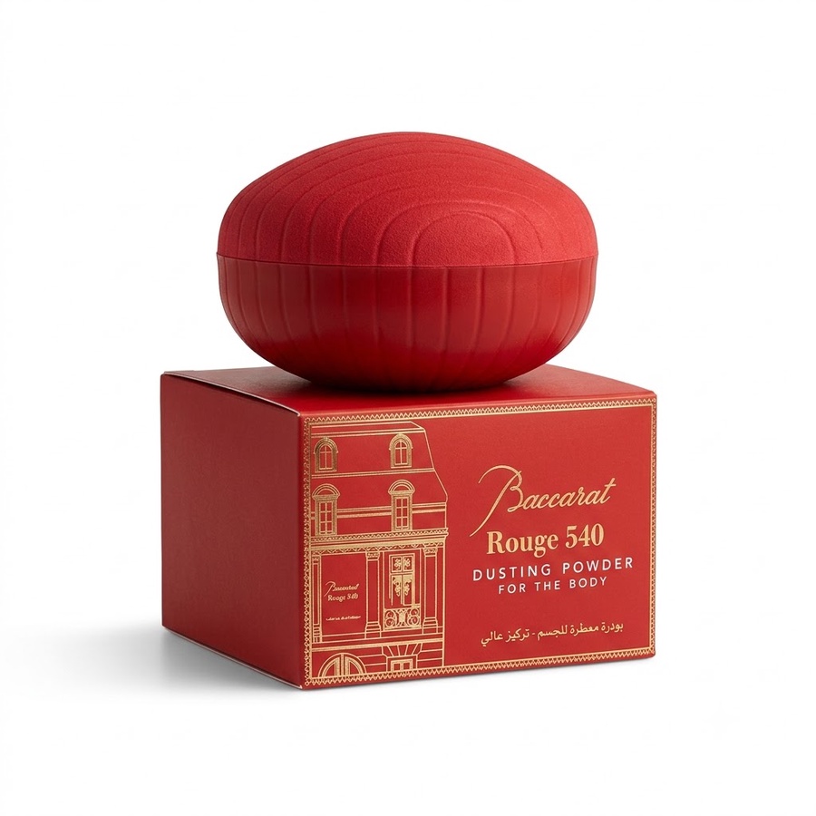 Baccarat Rouge 540 - Dusting Powder With Puff for the Body