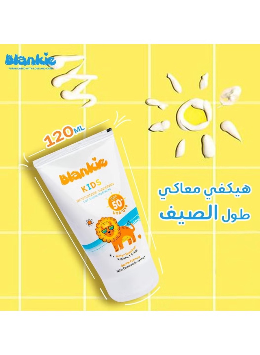 Blankie kids Moisturizing Sunscreen Spf 50+ 120ml