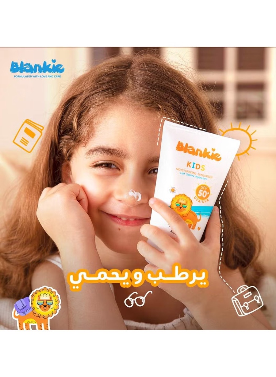 Blankie kids Moisturizing Sunscreen Spf 50+ 120ml