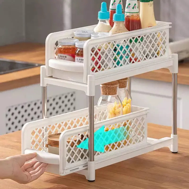 منظم تحت الحوض Under Sink Organizer
