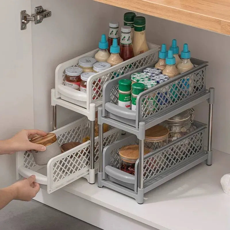 منظم تحت الحوض Under Sink Organizer