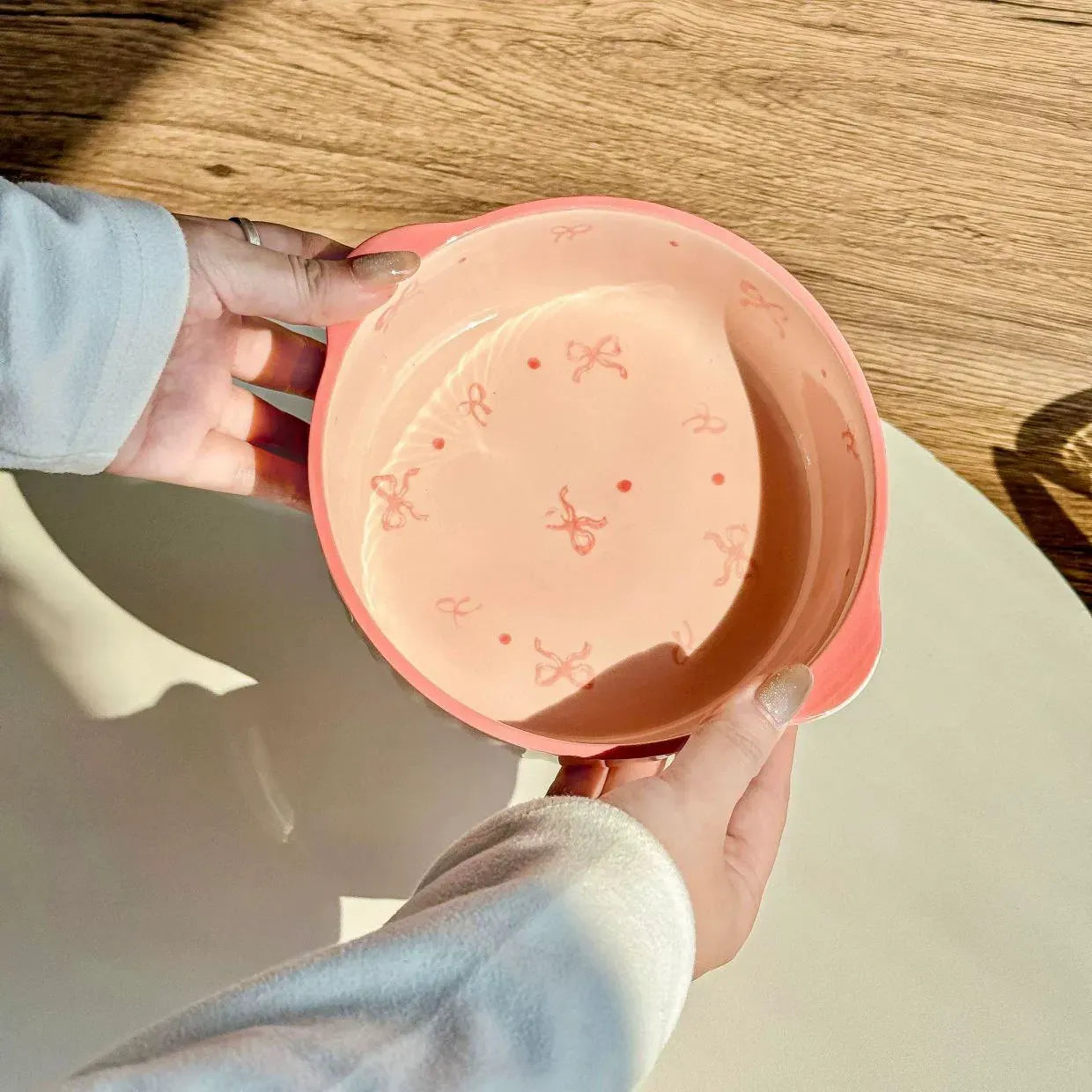 قلاية بورسيلين حراري Bow Porcelain Tagine