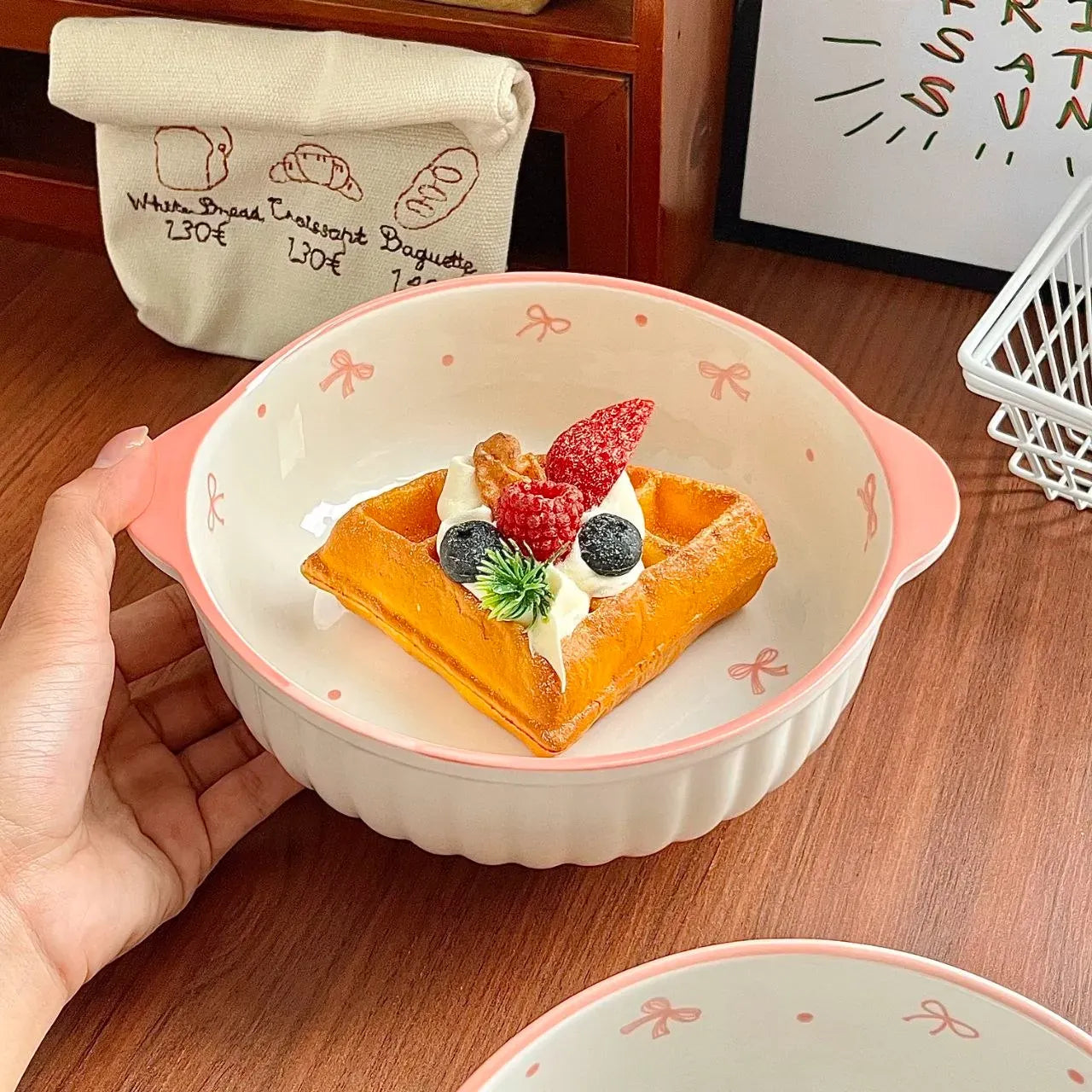 قلاية بورسيلين حراري Bow Porcelain Tagine